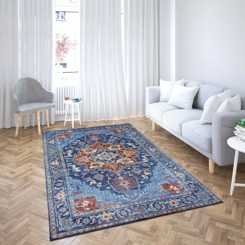 روفرشی کشدار طرح سنتی و مدرن مناسب هال و پذیرایی برند دفه کد TS 561