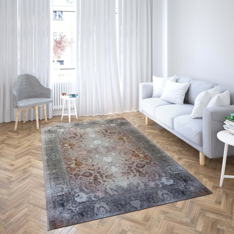 روفرشی کشدار طرح سنتی و مدرن مناسب هال و پذیرایی برند دفه کد TS 792