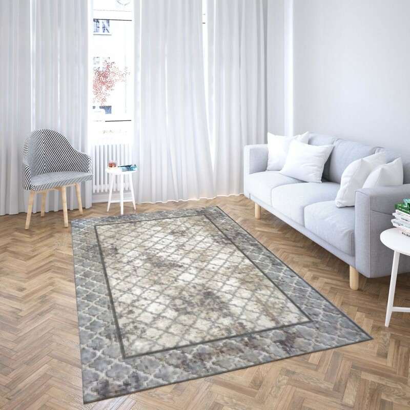 روفرشی کشدار طرح سنتی و مدرن مناسب هال و پذیرایی برند دفه کد TS 796