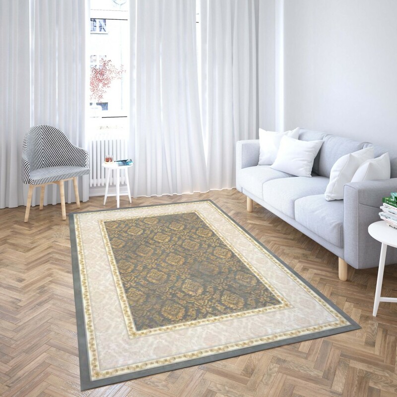 روفرشی کشدار طرح سنتی و مدرن مناسب هال و پذیرایی برند دفه کد TS 799