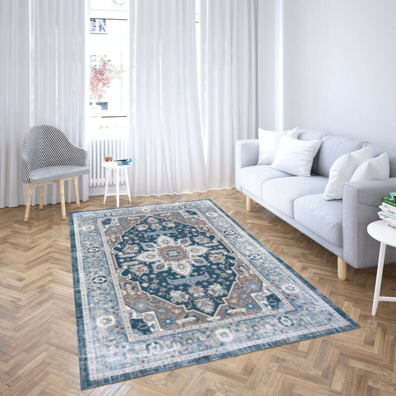 روفرشی کشدار طرح سنتی و مدرن مناسب هال و پذیرایی برند دفه کد TS 824