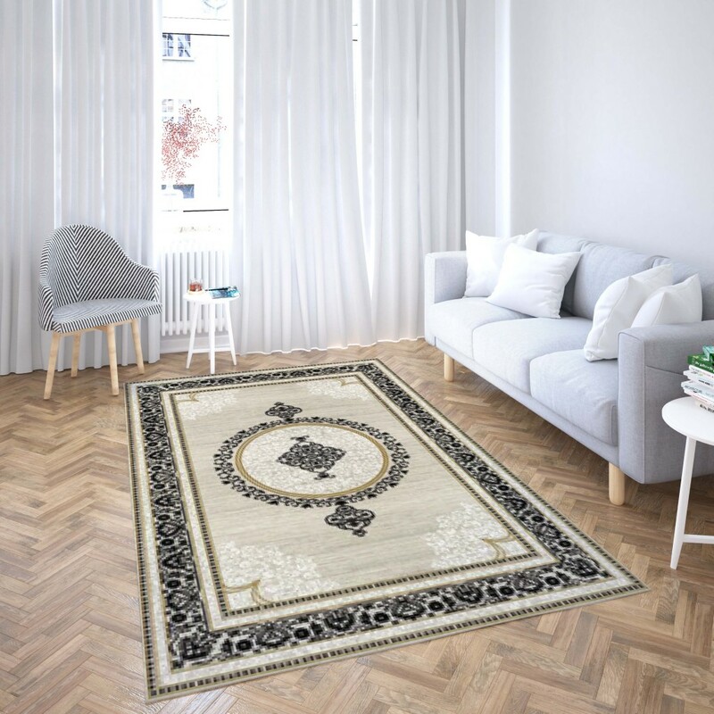 روفرشی کشدار طرح سنتی و مدرن مناسب هال و پذیرایی برند دفه کد TS 832