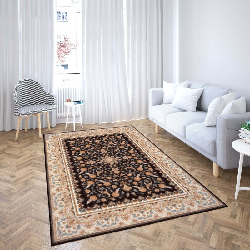 روفرشی کشدار طرح سنتی و مدرن مناسب هال و پذیرایی برند دفه کد TS 847