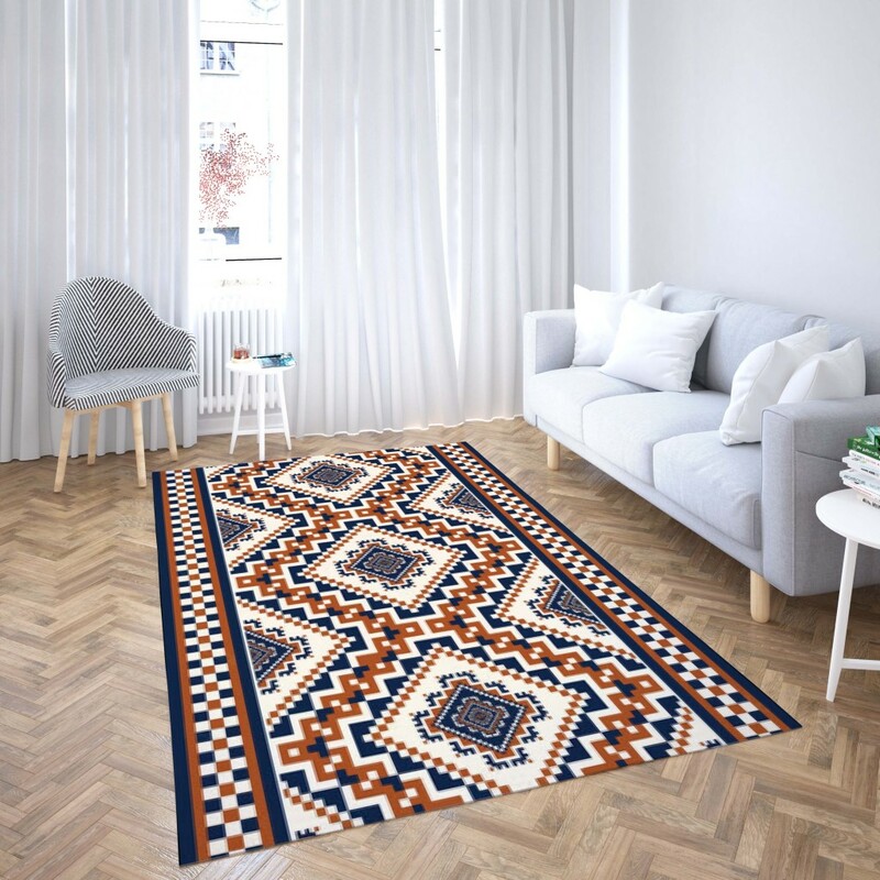 روفرشی کشدار طرح سنتی و مدرن مناسب هال و پذیرایی برند دفه کد TS 880