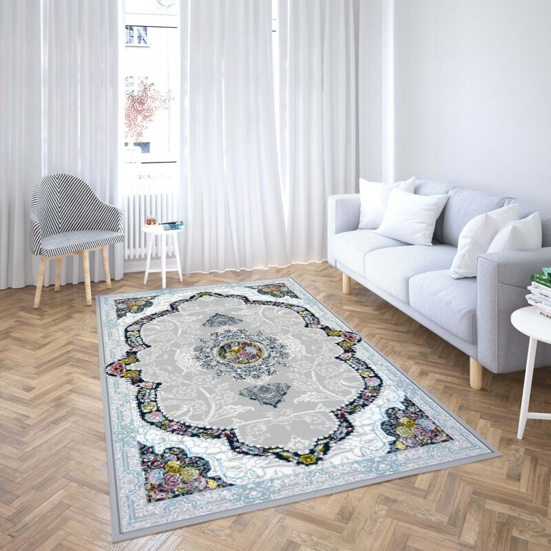 روفرشی کشدار طرح سنتی و مدرن مناسب هال و پذیرایی برند دفه کد TS 886