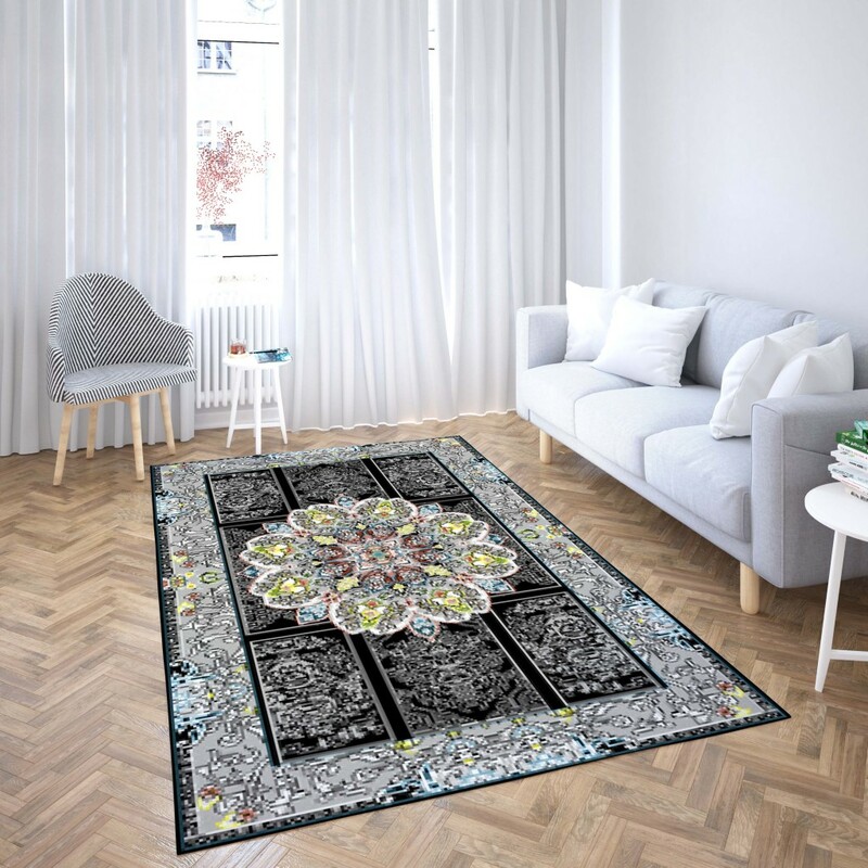 روفرشی کشدار طرح سنتی و مدرن مناسب هال و پذیرایی برند دفه کد TS 901