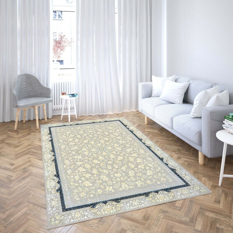 روفرشی کشدار طرح سنتی و مدرن مناسب هال و پذیرایی برند دفه کد TS 908