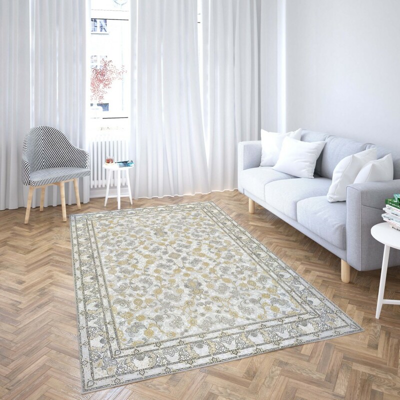 روفرشی کشدار طرح سنتی و مدرن مناسب هال و پذیرایی برند دفه کد TS 922