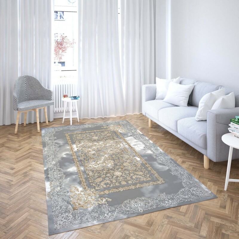 روفرشی کشدار طرح سنتی و مدرن مناسب هال و پذیرایی برند دفه کد TS 925