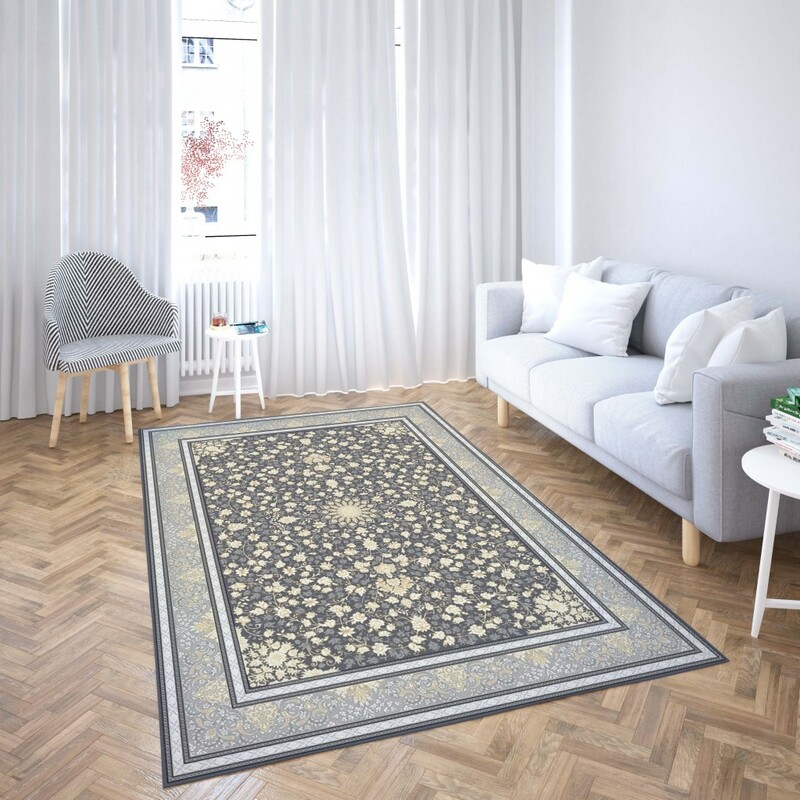 روفرشی کشدار طرح سنتی و مدرن مناسب هال و پذیرایی برند دفه کد TS 934