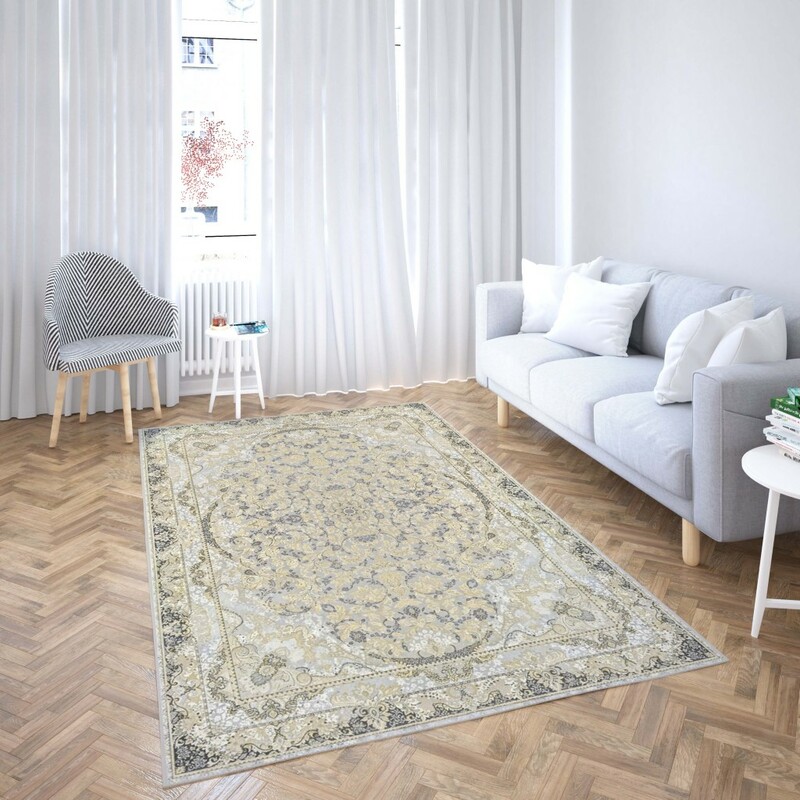 روفرشی کشدار طرح سنتی و مدرن مناسب هال و پذیرایی برند دفه کد TS 936