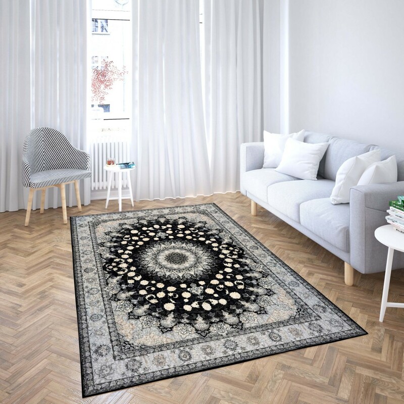 روفرشی کشدار طرح سنتی و مدرن مناسب هال و پذیرایی برند دفه کد TS 937