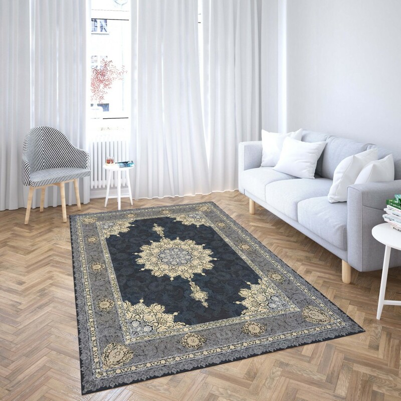 روفرشی کشدار طرح سنتی و مدرن مناسب هال و پذیرایی برند دفه کد TS 969