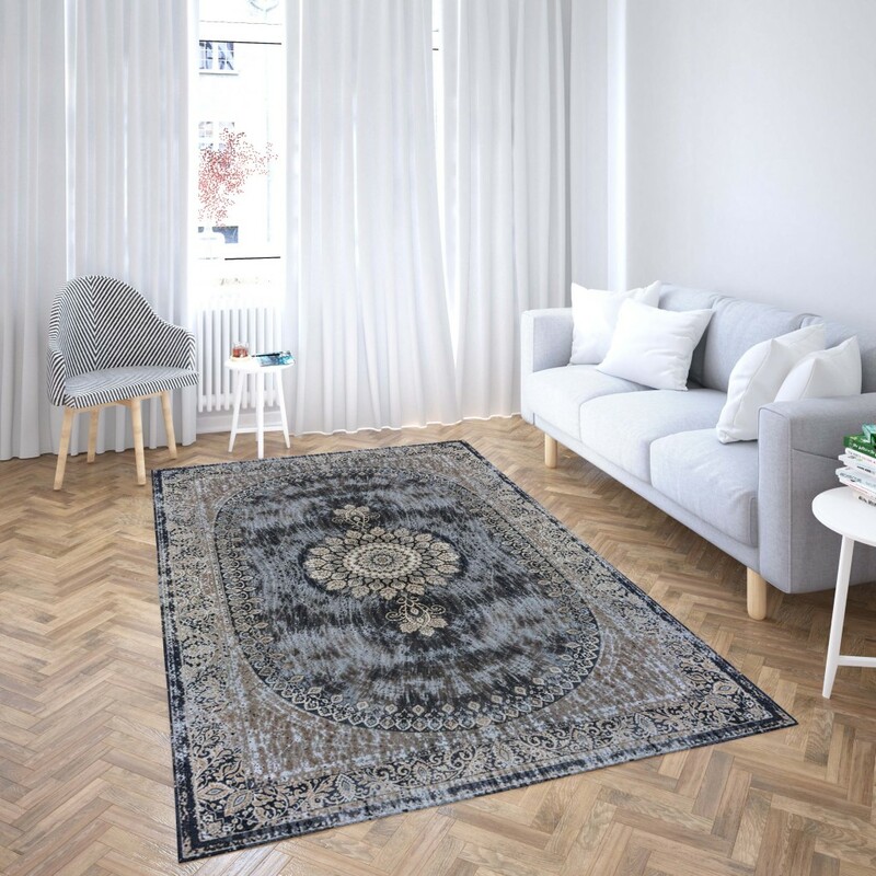 روفرشی کشدار طرح سنتی و مدرن مناسب هال و پذیرایی برند دفه کد TS 975