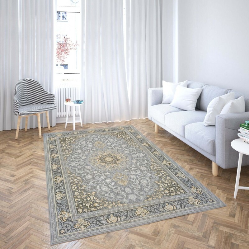 روفرشی کشدار طرح سنتی و مدرن مناسب هال و پذیرایی برند دفه کد TS 986