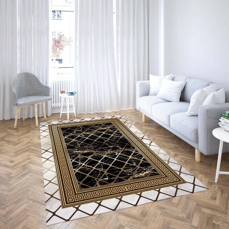 روفرشی کشدار طرح سنتی و مدرن مناسب هال و پذیرایی برند دفه کد TS 993