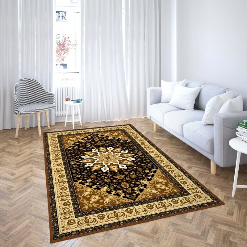 روفرشی کشدار طرح سنتی و مدرن مناسب هال و پذیرایی برند دفه کد TS 1067