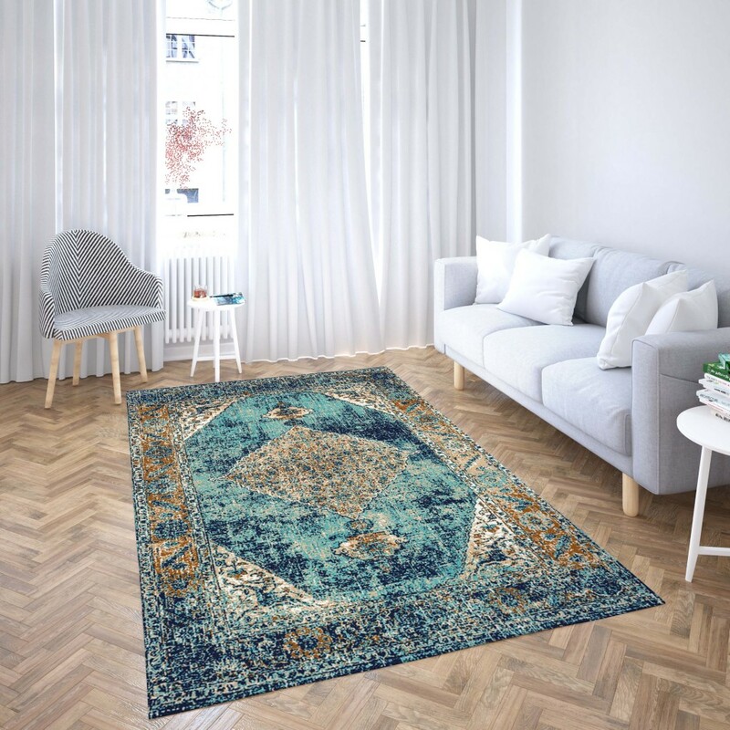 روفرشی کشدار طرح سنتی و مدرن مناسب هال و پذیرایی برند دفه کد TS 1077