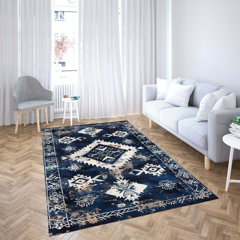 روفرشی کشدار طرح سنتی و مدرن مناسب هال و پذیرایی برند دفه کد TS 1090