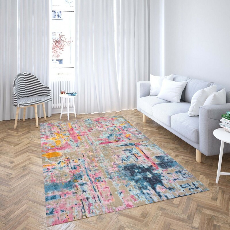 روفرشی کشدار طرح سنتی و مدرن مناسب هال و پذیرایی برند دفه کد TS 1114