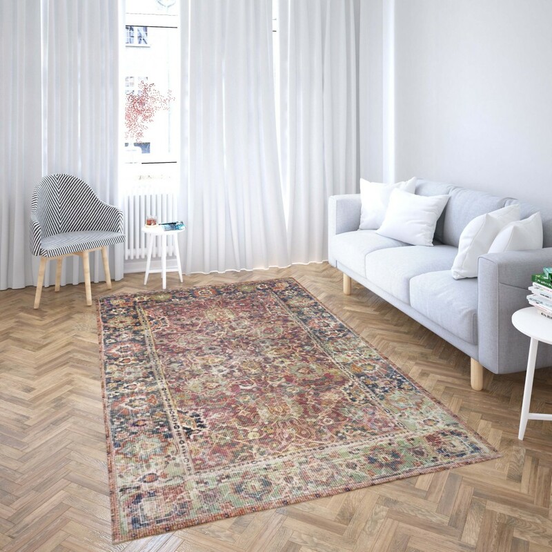 روفرشی کشدار طرح سنتی و مدرن مناسب هال و پذیرایی برند دفه کد TS 1117