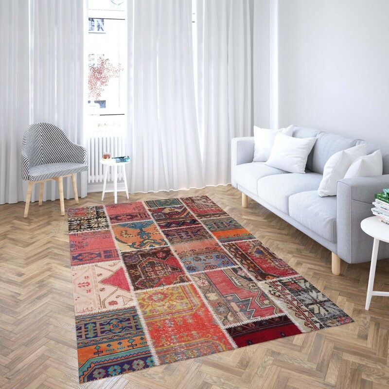 روفرشی کشدار طرح سنتی و مدرن مناسب هال و پذیرایی برند دفه کد TS 1145