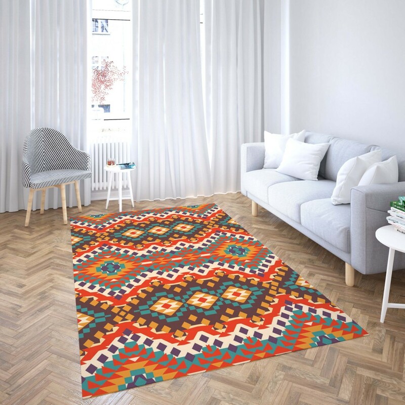 روفرشی کشدار طرح سنتی و مدرن مناسب هال و پذیرایی برند دفه کد TS 1150