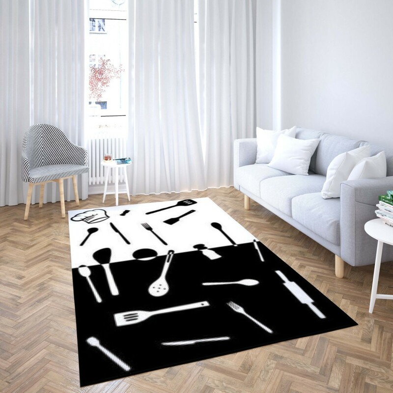 روفرشی کشدار طرح فانتزی مناسب آشپزخانه برند دفه کد TS 914