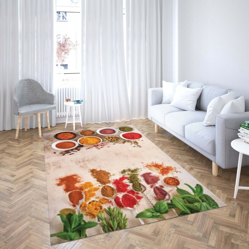 روفرشی کشدار طرح فانتزی مناسب آشپزخانه برند دفه کد TS 929