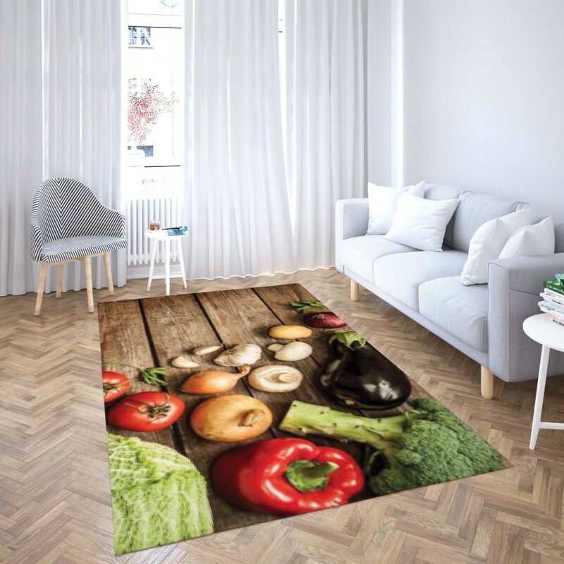 روفرشی کشدار طرح فانتزی مناسب آشپزخانه برند دفه کد TS 954