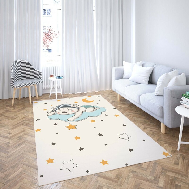 روفرشی کشدار طرح فانتزی برند دفه کد TD 186