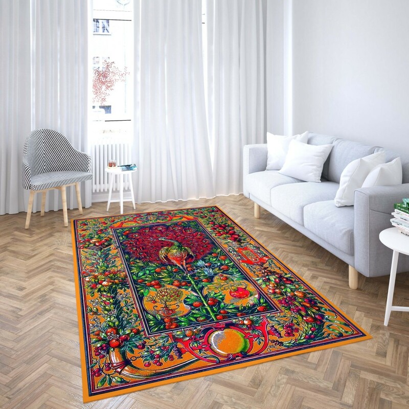 روفرشی کشدار طرح فانتزی برند دفه کد TD 524