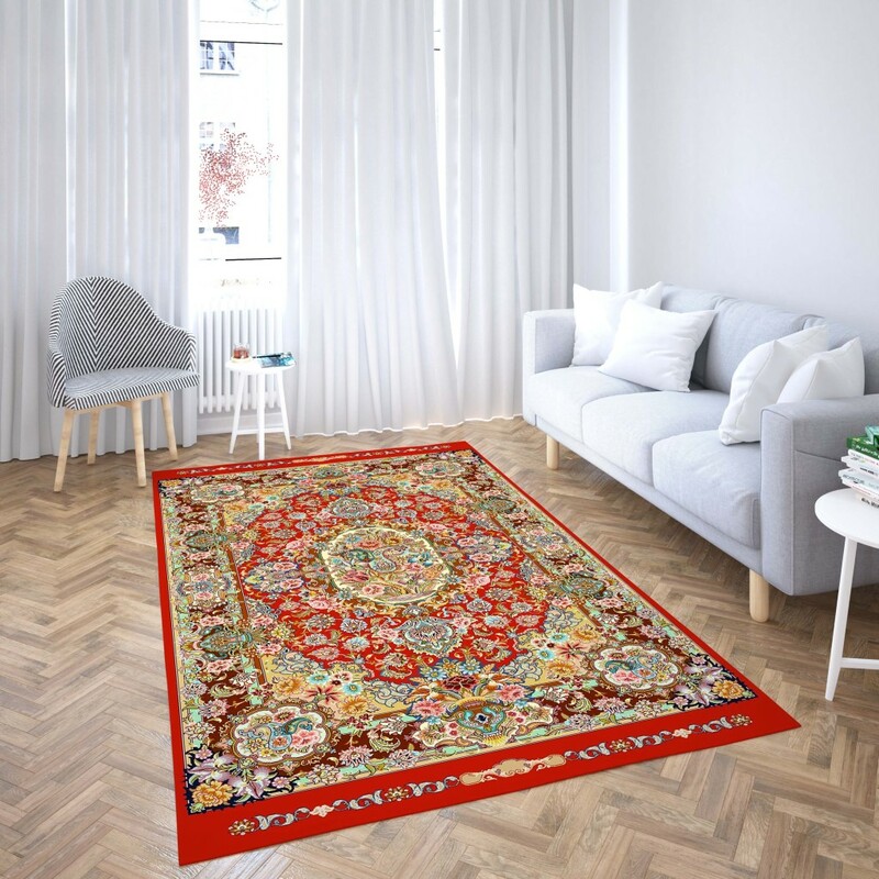 روفرشی کشدار طرح فانتزی برند دفه کد TD 859