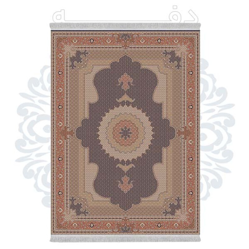 فرشینه دفه از جنس پارچه شانل ترک طرح فانتزی کد TM 44