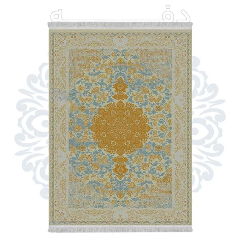 فرشینه دفه از جنس پارچه شانل ترک طرح فانتزی کد TM 101