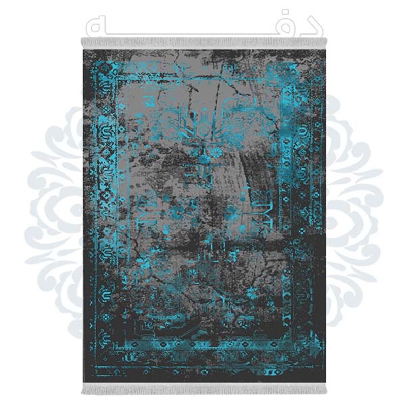 فرشینه دفه از جنس پارچه شانل ترک طرح فانتزی کد TM 115