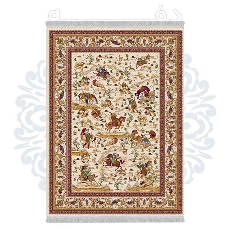 فرشینه دفه از جنس پارچه شانل ترک طرح فانتزی کد TM 147