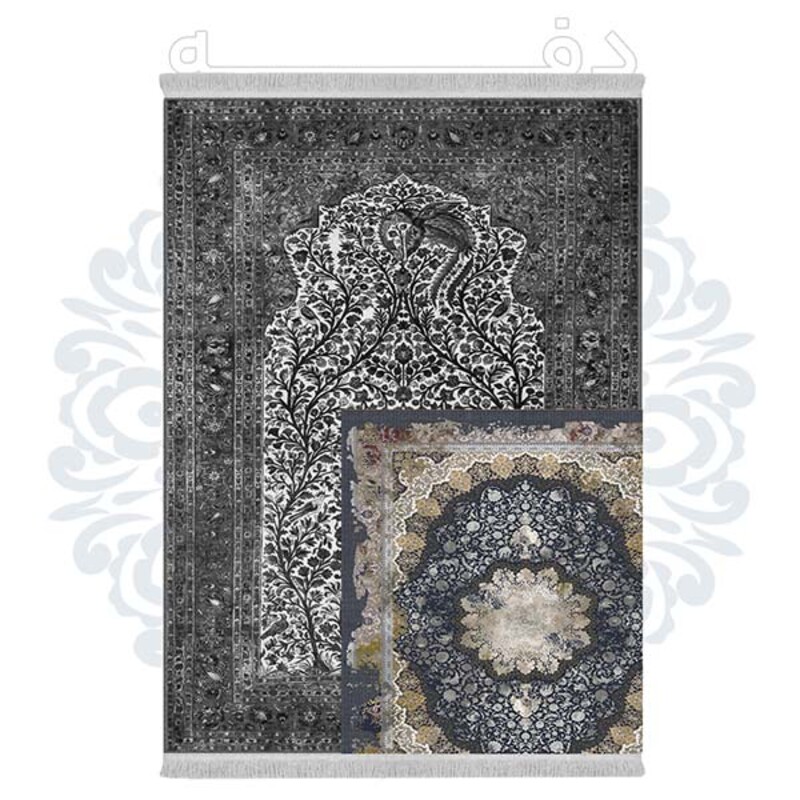 فرشینه دفه از جنس پارچه شانل ترک طرح فانتزی کد TM 189