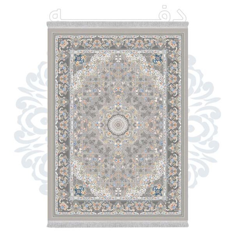 فرشینه دفه از جنس پارچه شانل ترک طرح فانتزی کد TM 194