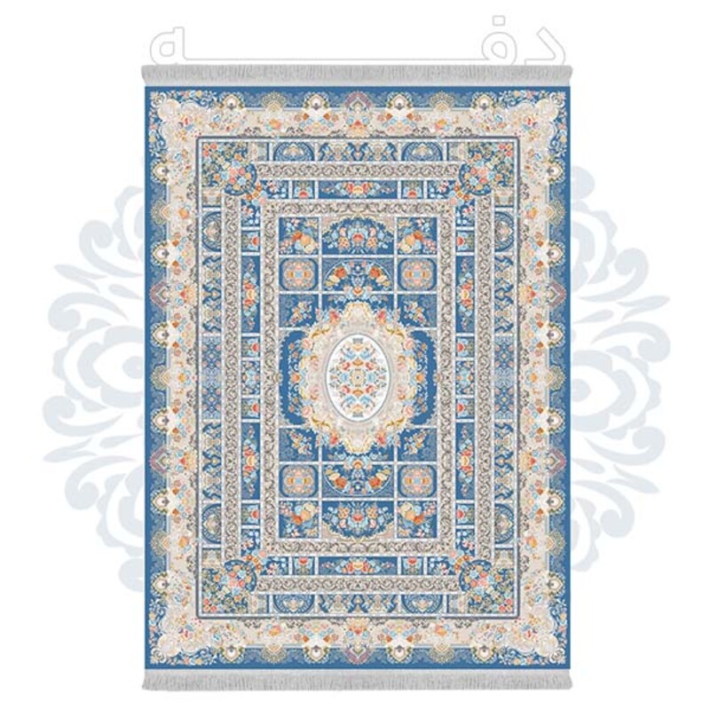 فرشینه دفه از جنس پارچه شانل ترک طرح فانتزی کد TM 195