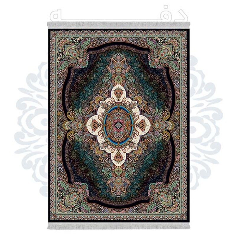 فرشینه دفه از جنس پارچه شانل ترک طرح فانتزی کد TM 206