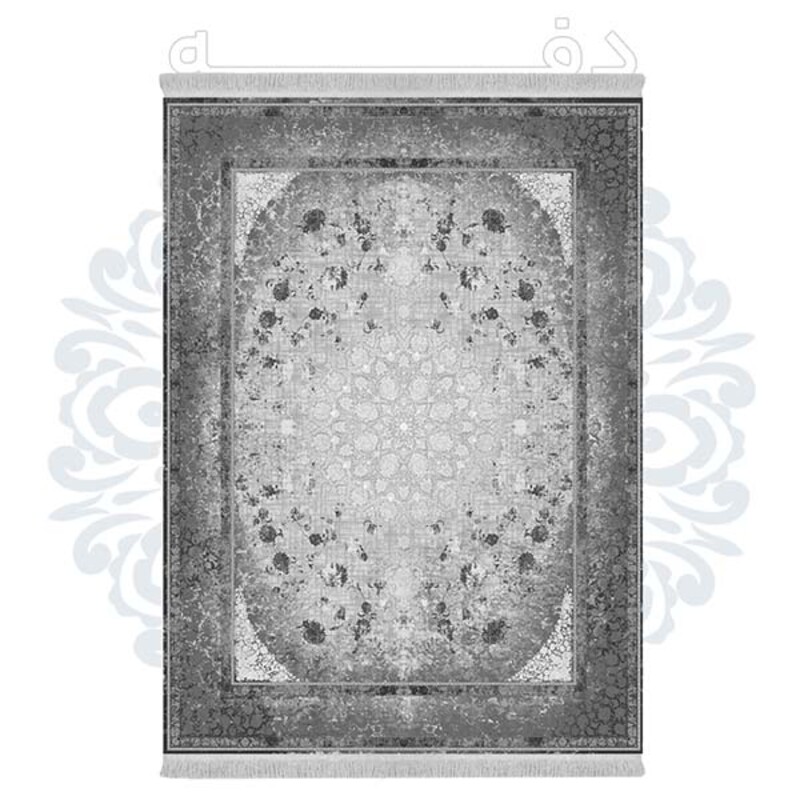 فرشینه دفه از جنس پارچه شانل ترک طرح فانتزی کد TM 210