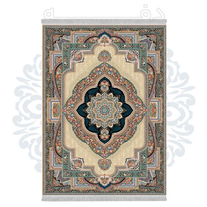 فرشینه دفه از جنس پارچه شانل ترک طرح فانتزی کد TM 213