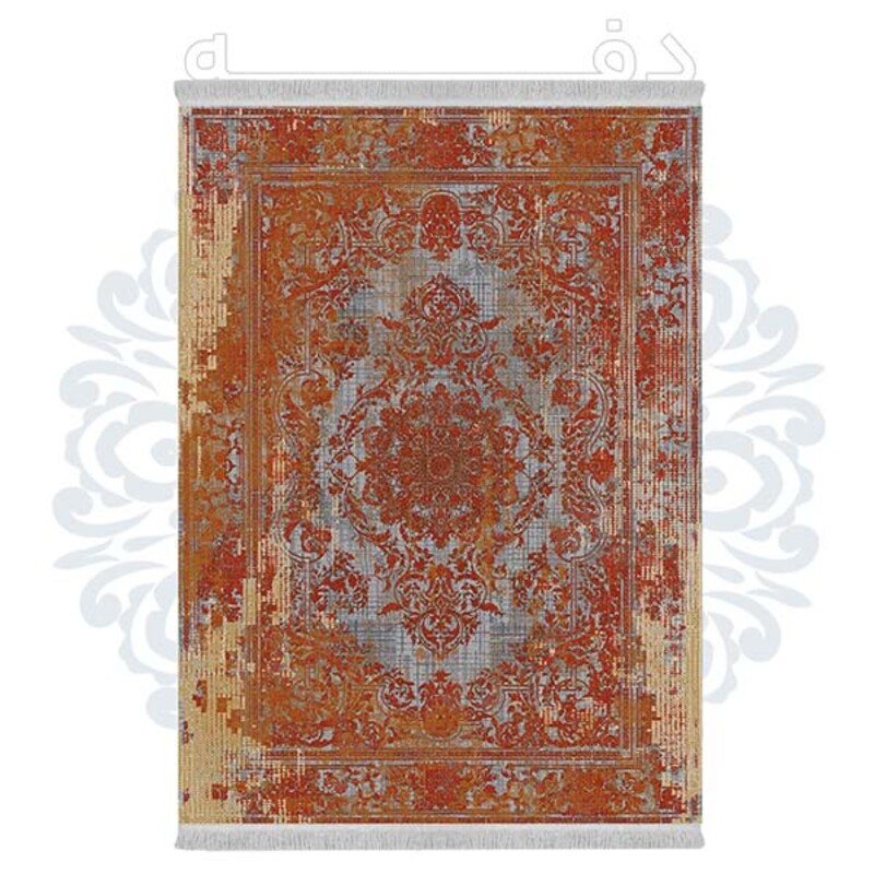 فرشینه دفه از جنس پارچه شانل ترک طرح فانتزی کد TM 222