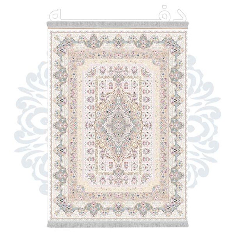 فرشینه دفه از جنس پارچه شانل ترک طرح فانتزی کد TM 237