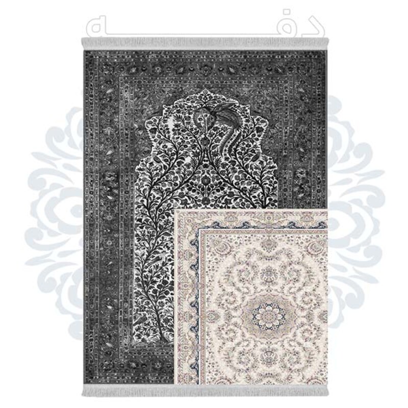 فرشینه دفه از جنس پارچه شانل ترک طرح فانتزی کد TM 261