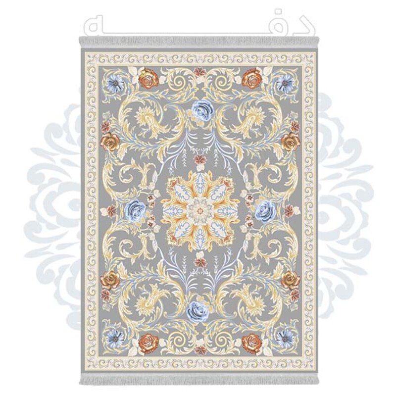 فرشینه دفه از جنس پارچه شانل ترک طرح فانتزی کد TM 274