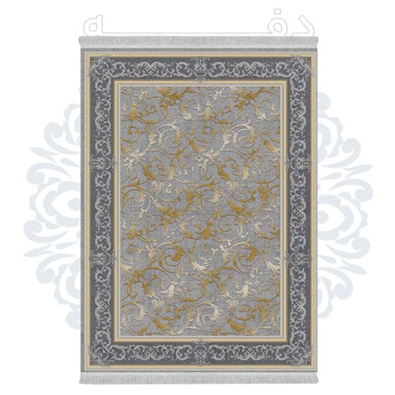 فرشینه دفه از جنس پارچه شانل ترک طرح فانتزی کد TM 308