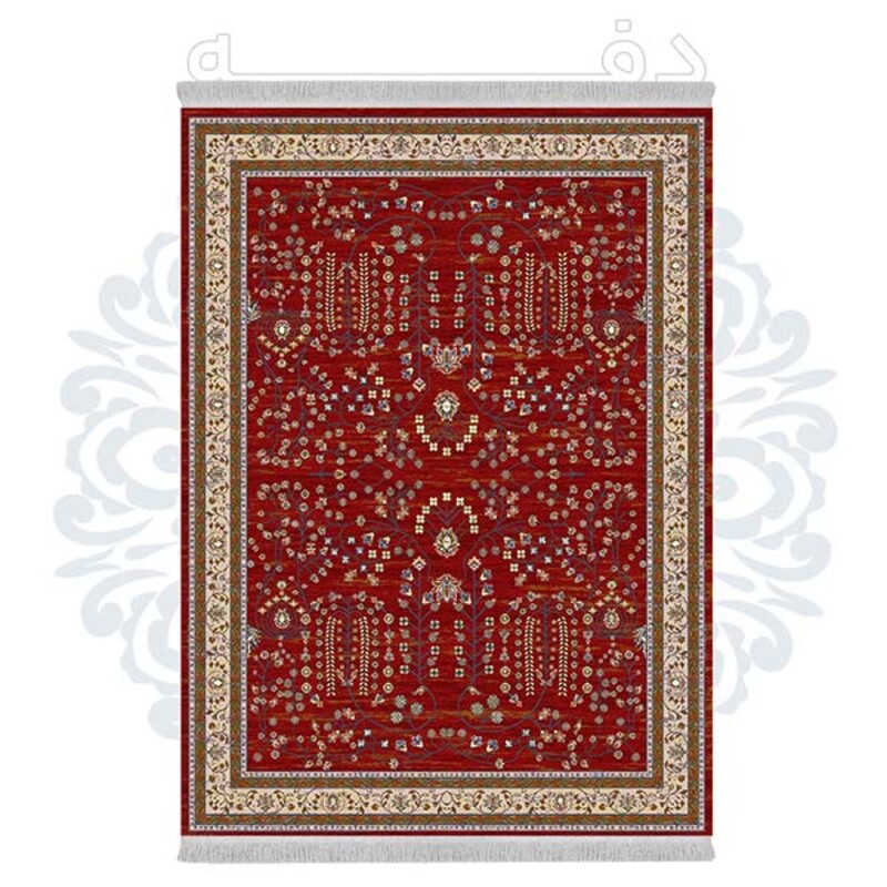 فرشینه دفه از جنس پارچه شانل ترک طرح فانتزی کد TM 345