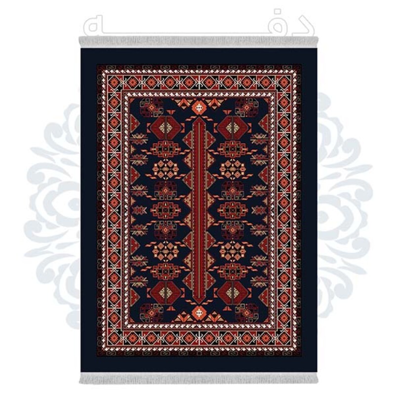 فرشینه دفه از جنس پارچه شانل ترک طرح فانتزی کد TM 354